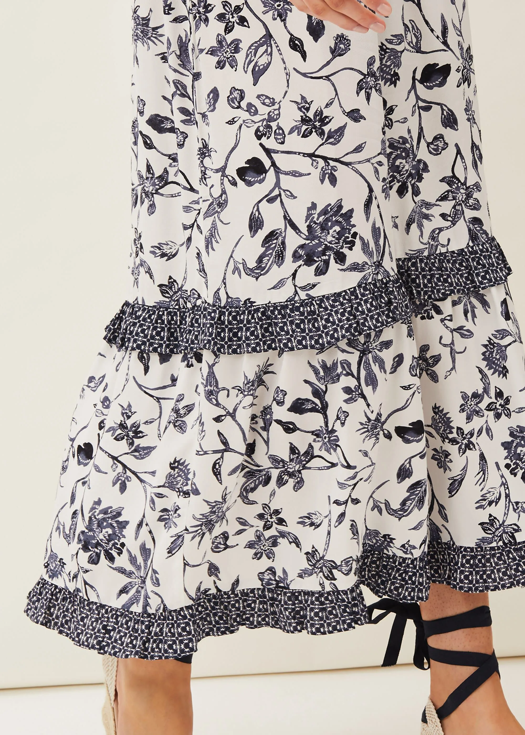 Ferne Floral Co-Ord Midi Skirt