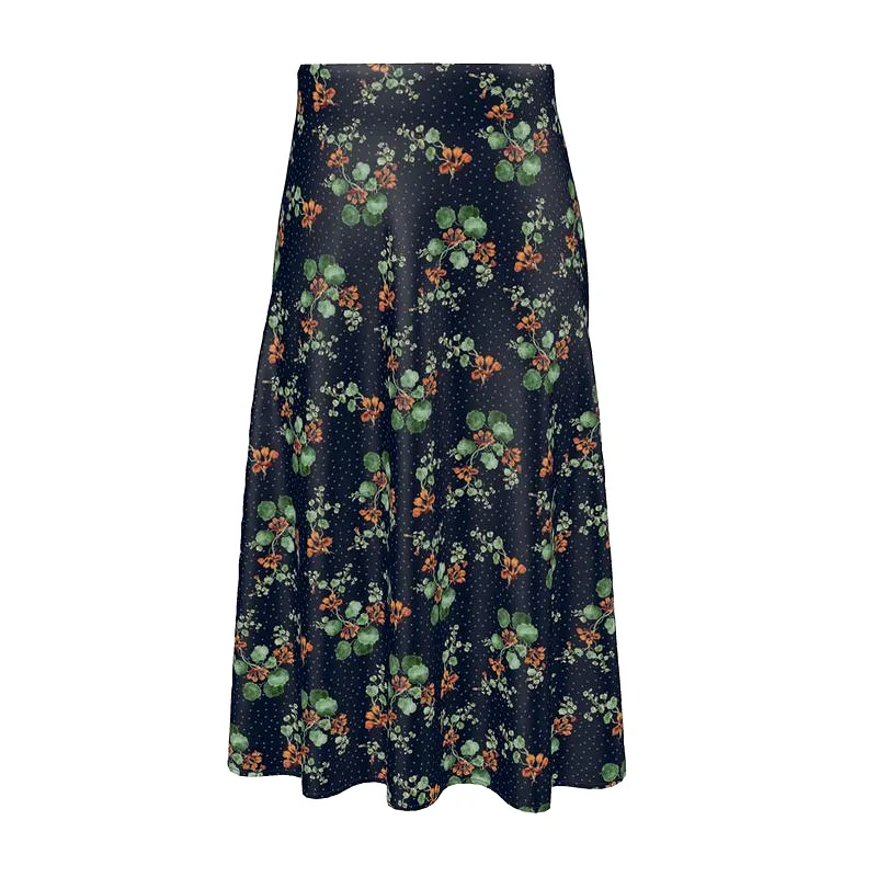 Floral Midi Skirt