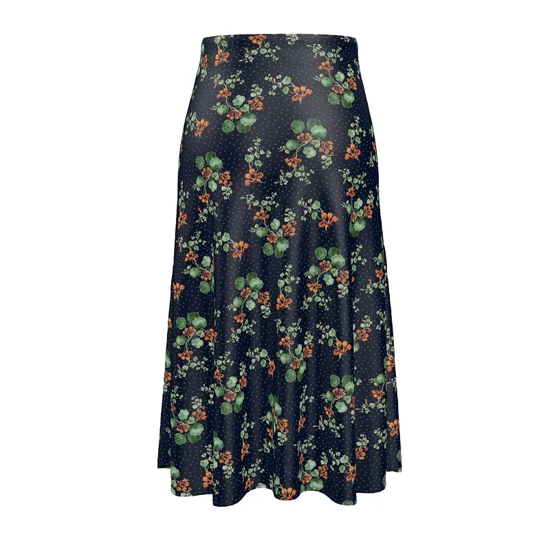 Floral Midi Skirt