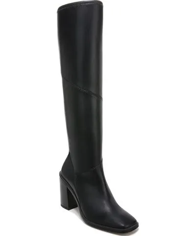 Franco Sarto Sonna Womens Faux Leather Knee-High Boots