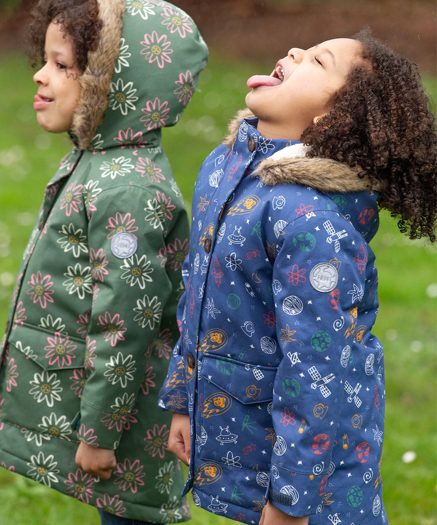 Frugi Penhale Parka - Dream Big/Navy