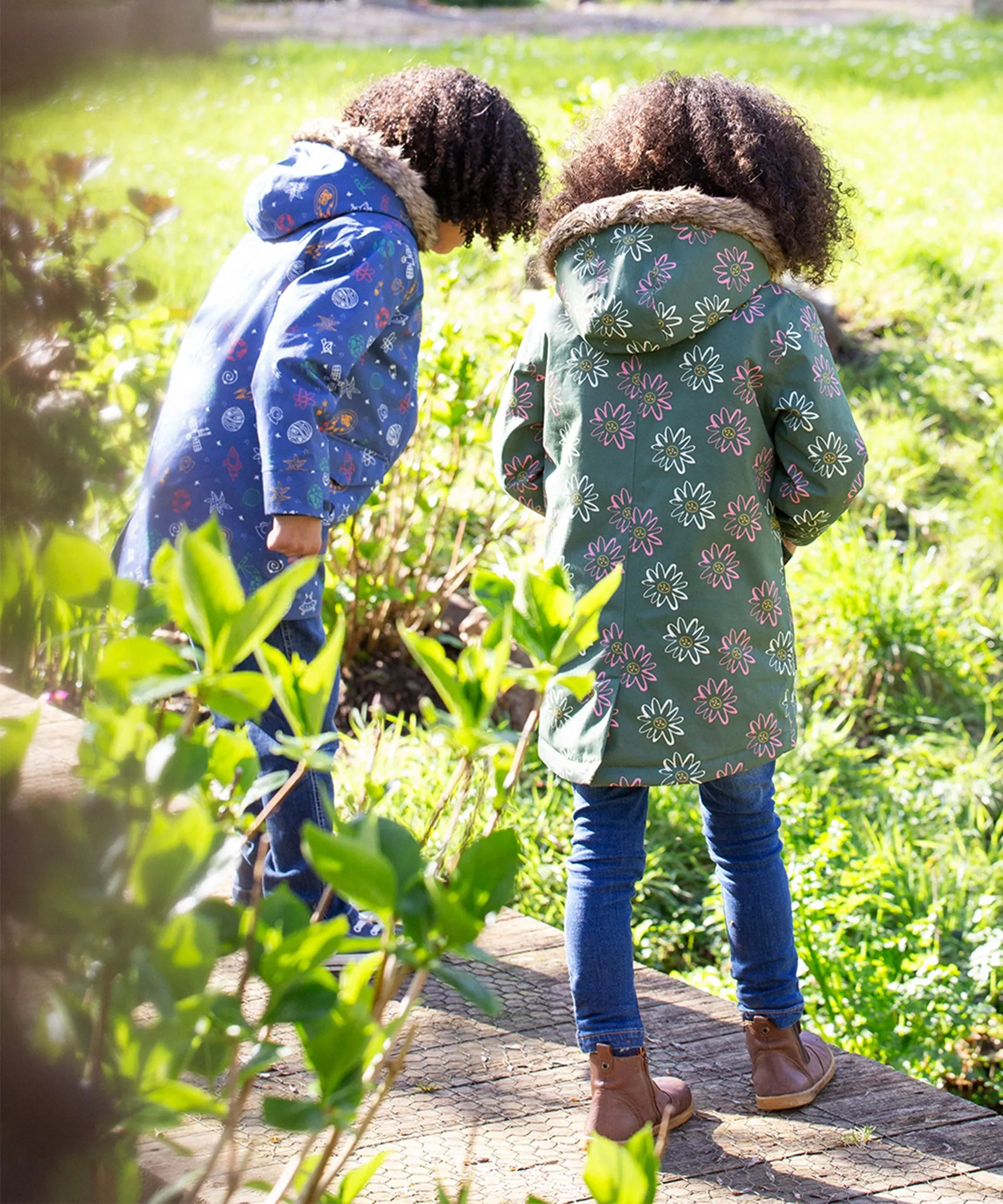 Frugi Penhale Parka - Dream Big/Navy