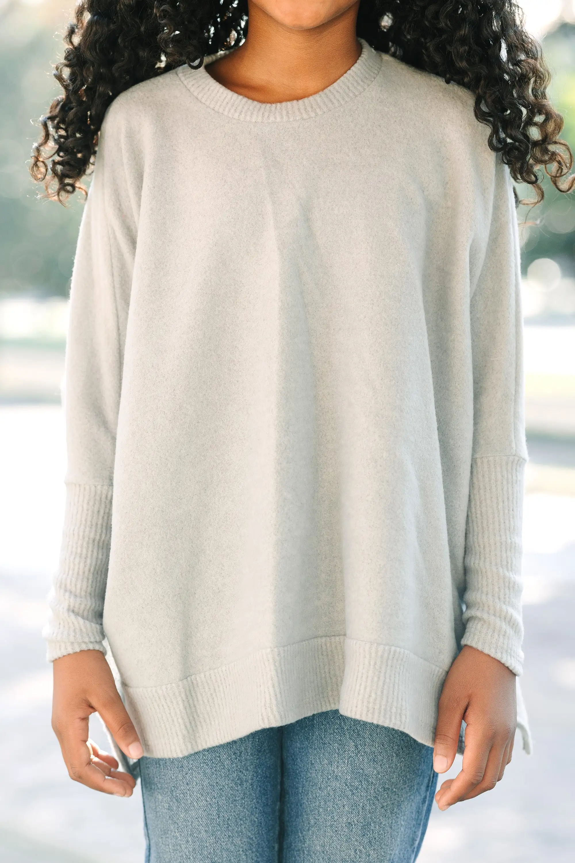 Girls: Always Fun Heather Gray Tunic