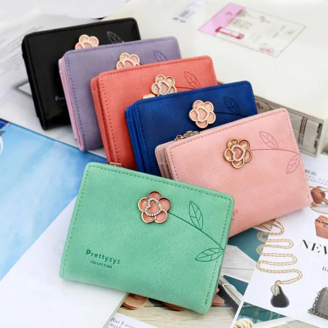 Goforward Lady Women Short Purse Leather Wallet Card Holder Hbag Bag