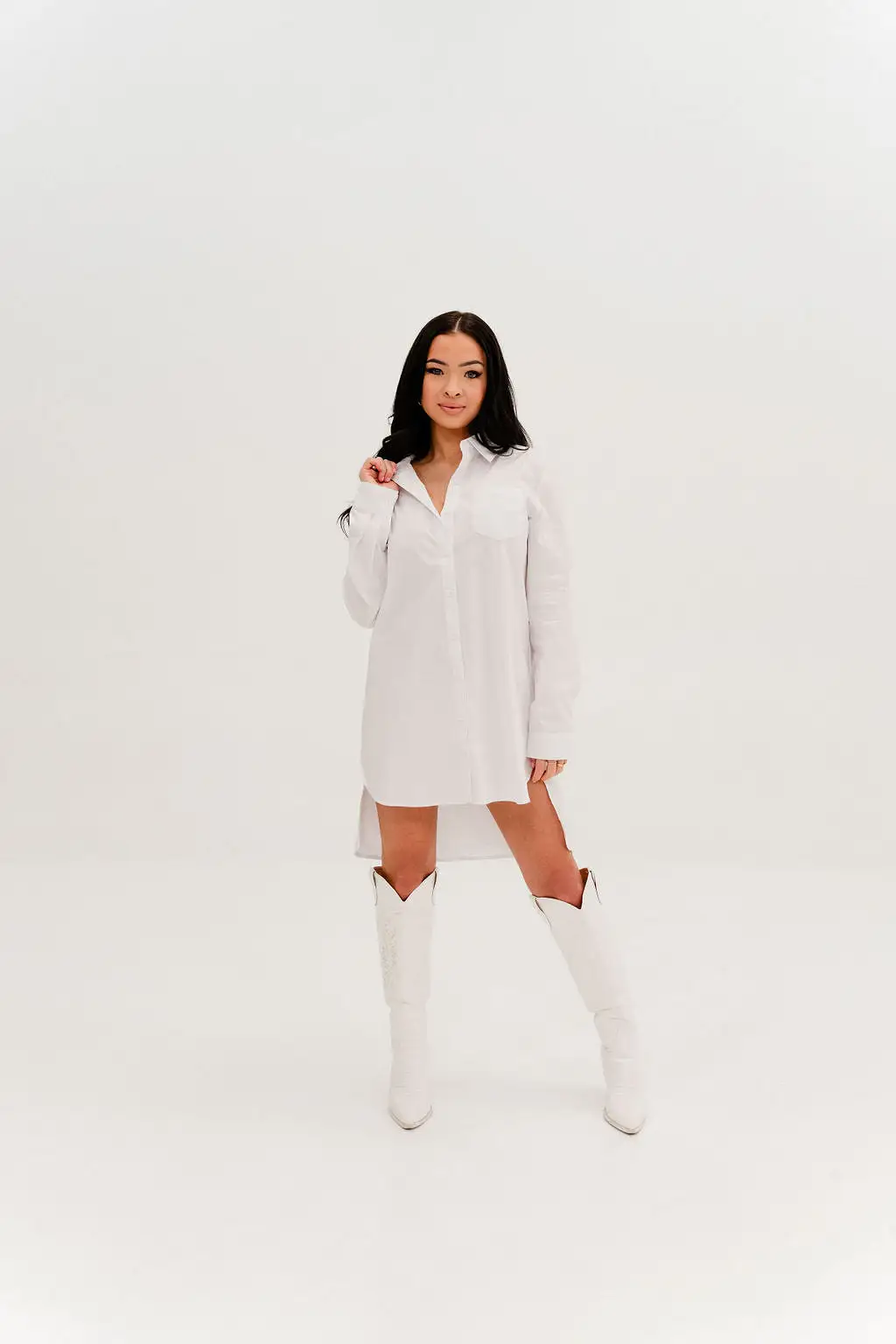 Guess Who's Back Shirt Dress