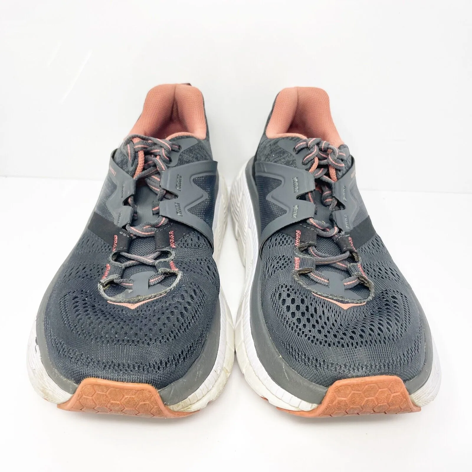 Hoka One One Womens Gaviota 2 1099630 DSLN Gray Running Shoes Sneakers Size 8.5