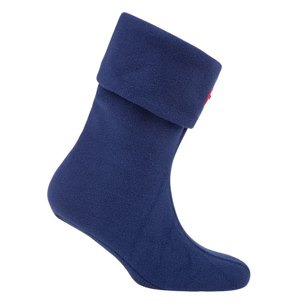 Hunter Unisex Socks Recycled Fleece Short Boot Sock Pull On Polyfleece - UK 6-8