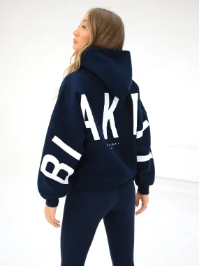 Isabel Oversized Hoodie - Navy