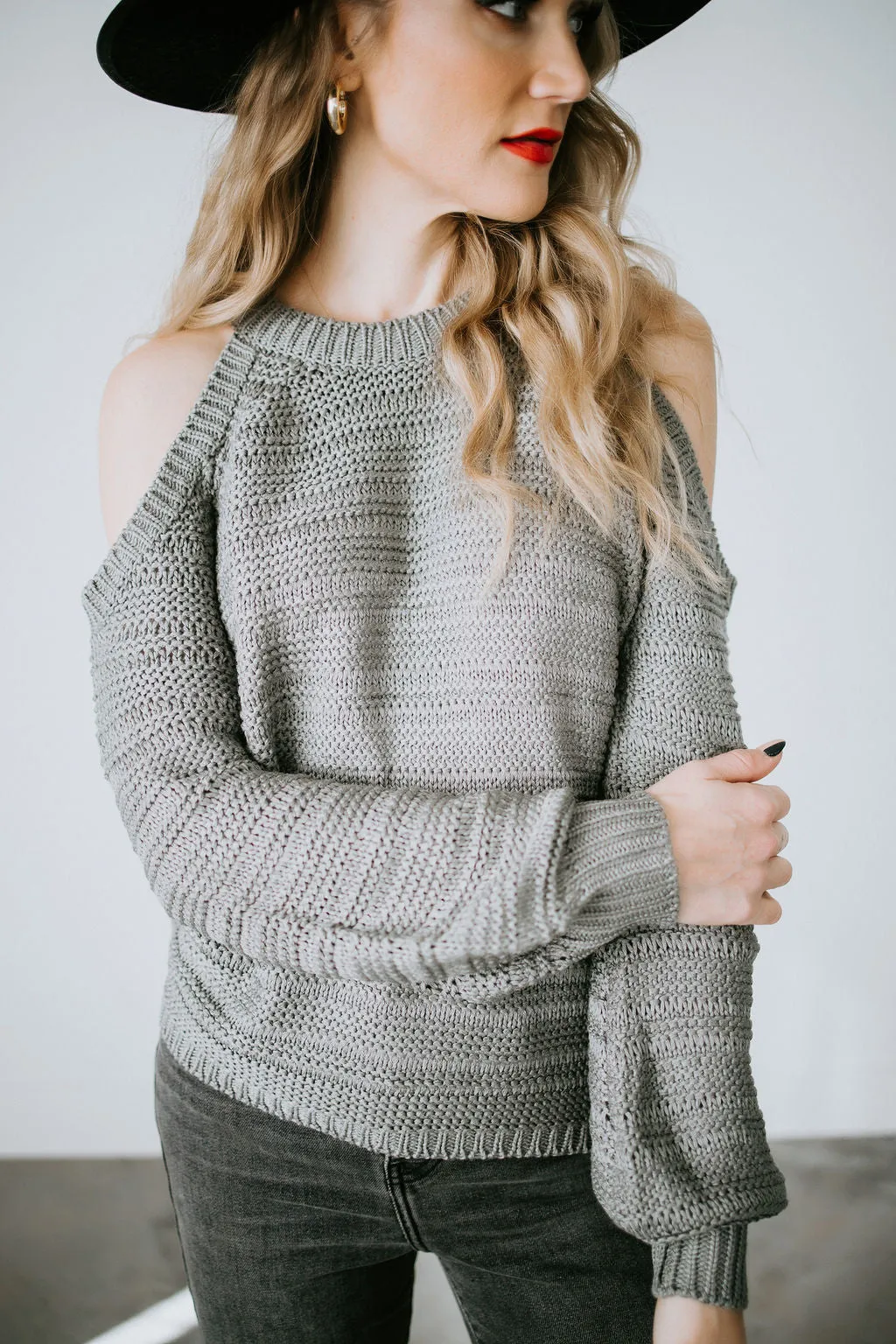 Juliette Cold Shoulder Sweater