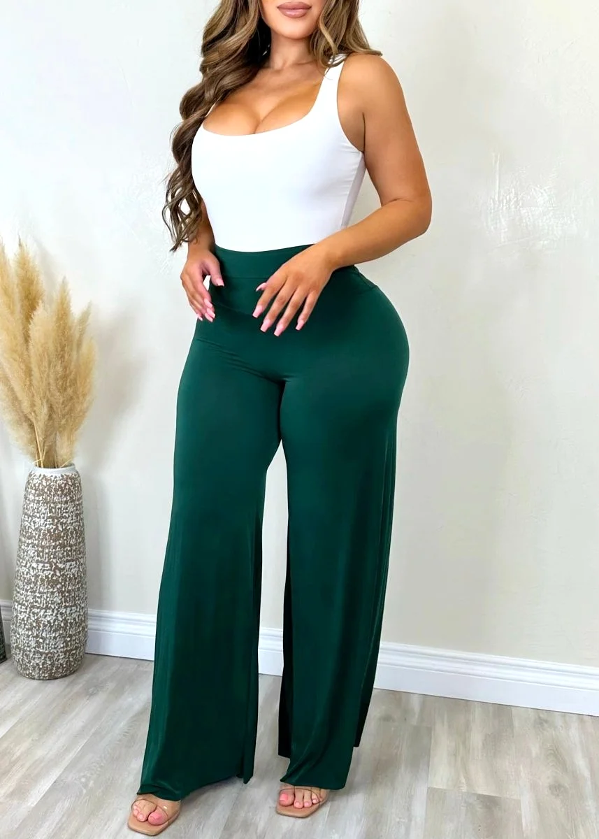 Kenzie Pants Hunter Green