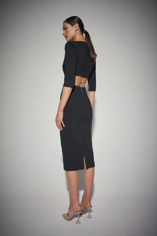 Kianna Jennifer Dress - Black