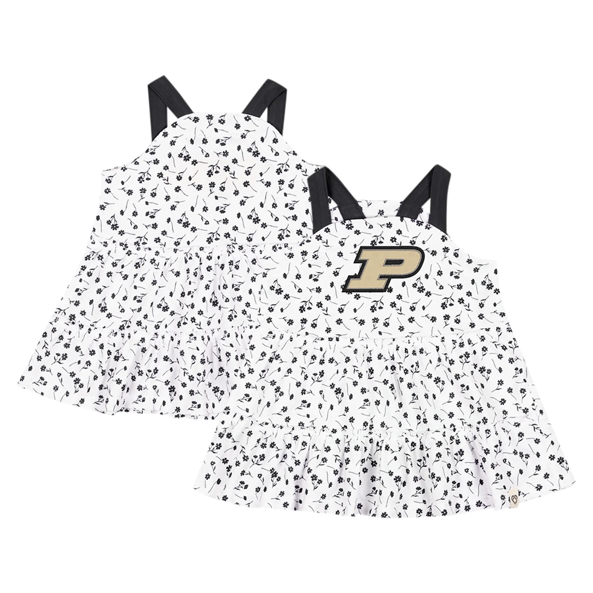 Lids Girls Infant Colosseum White Purdue Boilermakers Robin Floral Dress