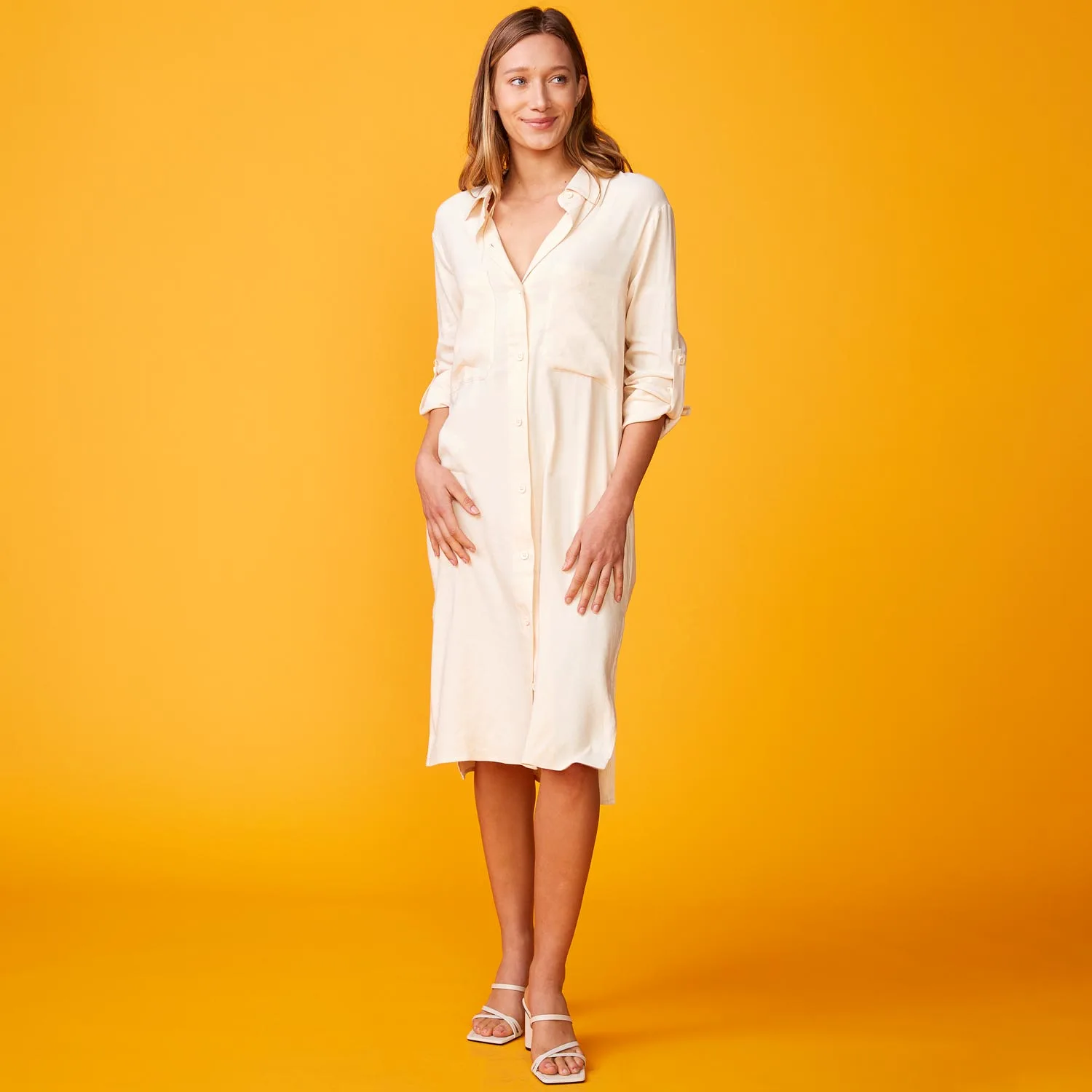 Linen Shirt Dress