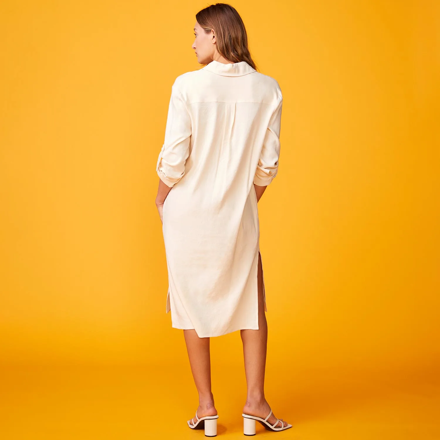 Linen Shirt Dress