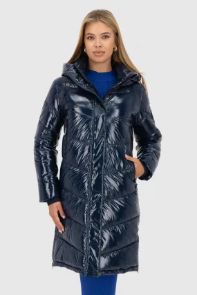 LolaniAK A Puffer Parka Dunkelblau