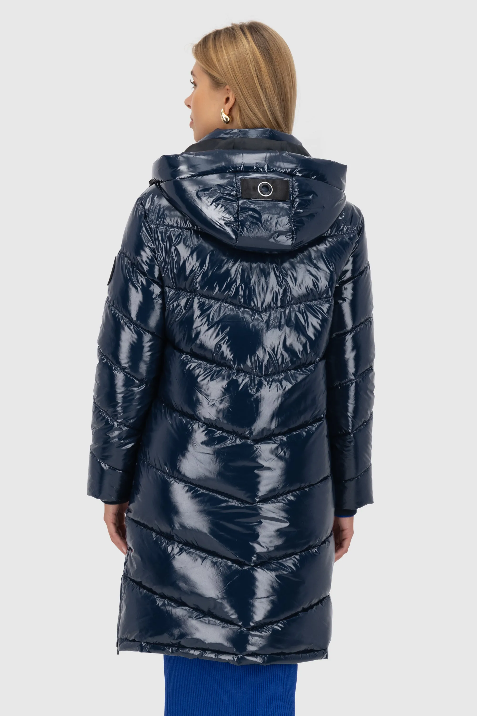 LolaniAK A Puffer Parka Dunkelblau