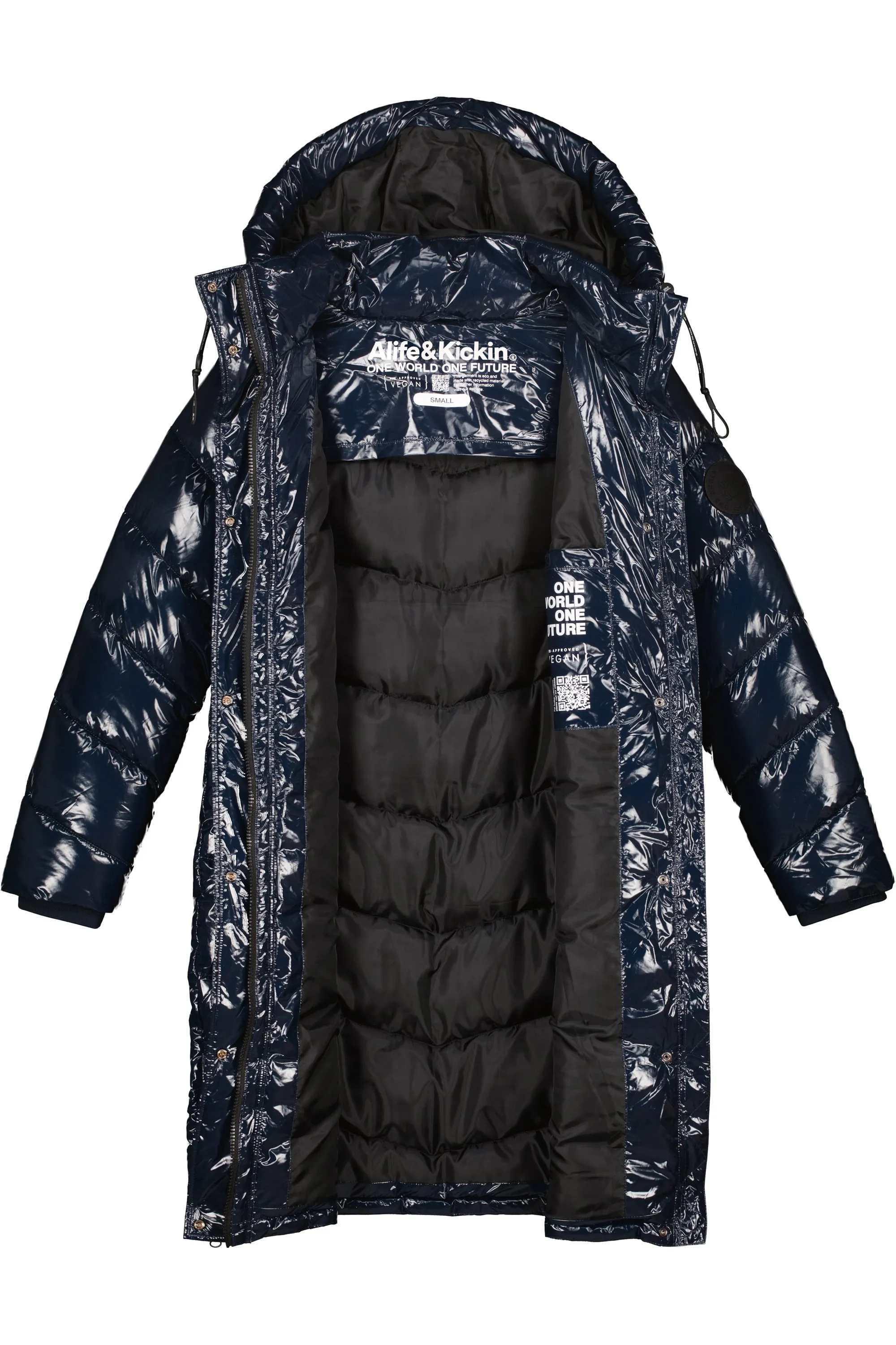 LolaniAK A Puffer Parka Dunkelblau