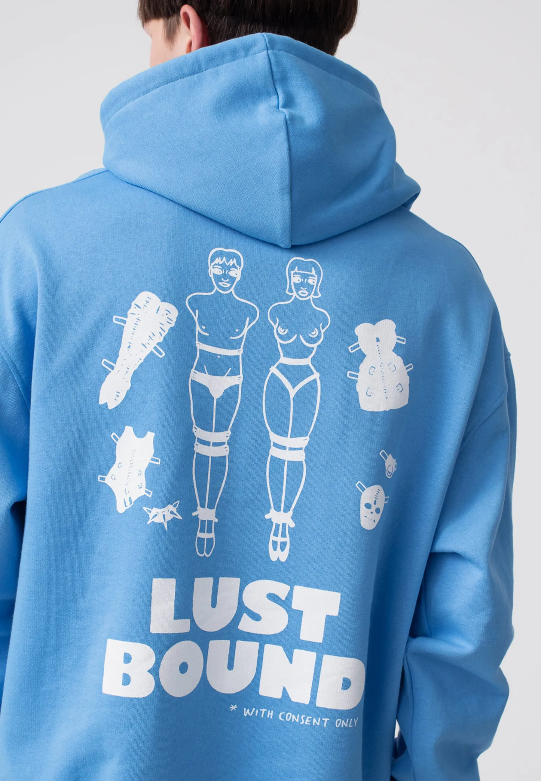 Lust & Bound Tighter Hoodie - blue