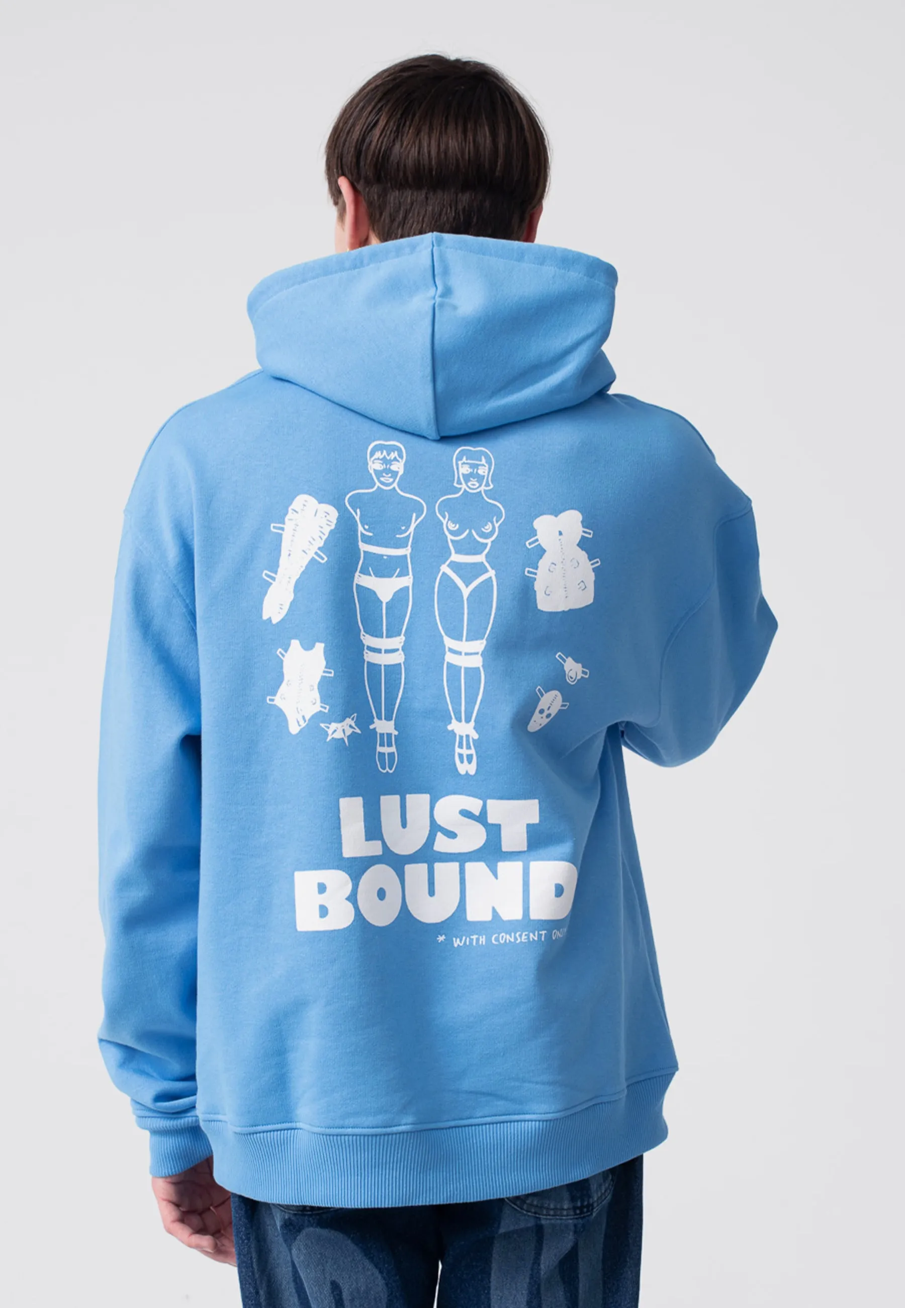 Lust & Bound Tighter Hoodie - blue