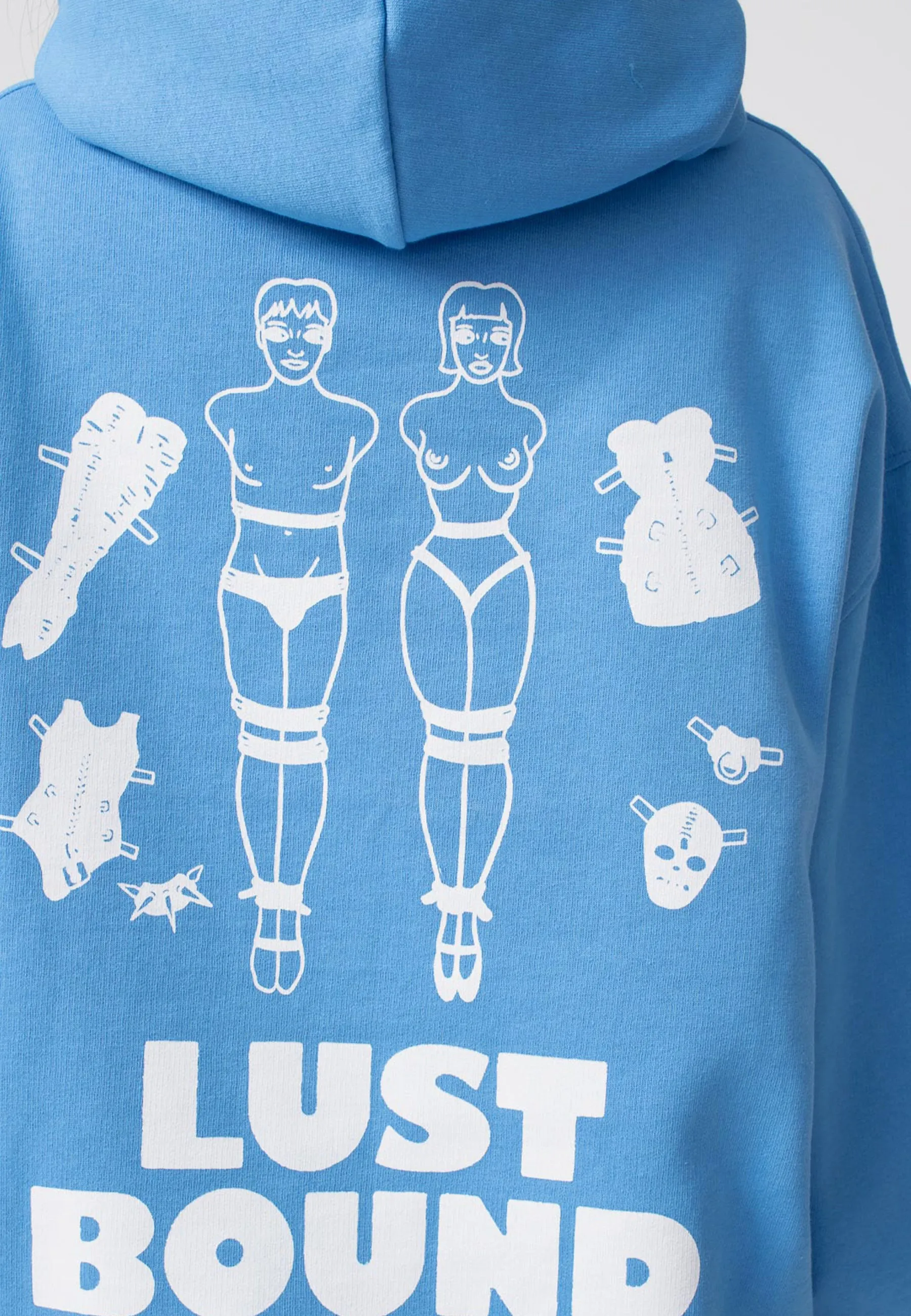 Lust & Bound Tighter Hoodie - blue