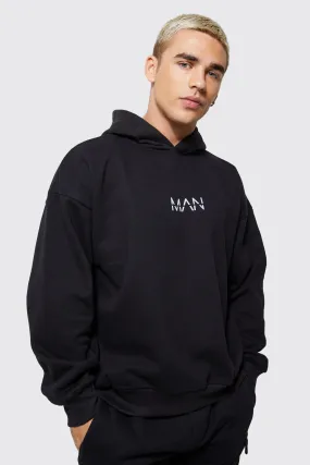 Man Dash Oversized Heavyweight Hoodie