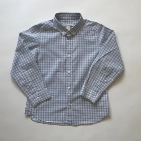 Marie-Chantal Blue And White Check Cotton Shirt: 5 Years