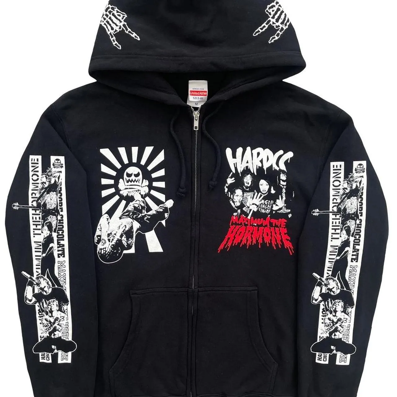 Maximum The Hormone Heavy Metal Hoodie