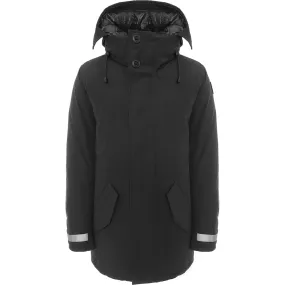 Mens Canada Goose Black Label Edgewood Parka in Black