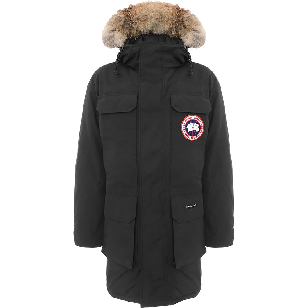 Mens Canada Goose Citadel Parka in Black