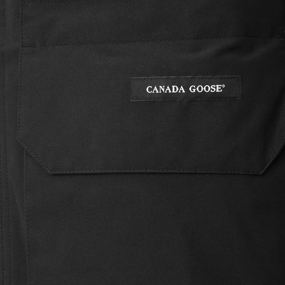 Mens Canada Goose Citadel Parka in Black