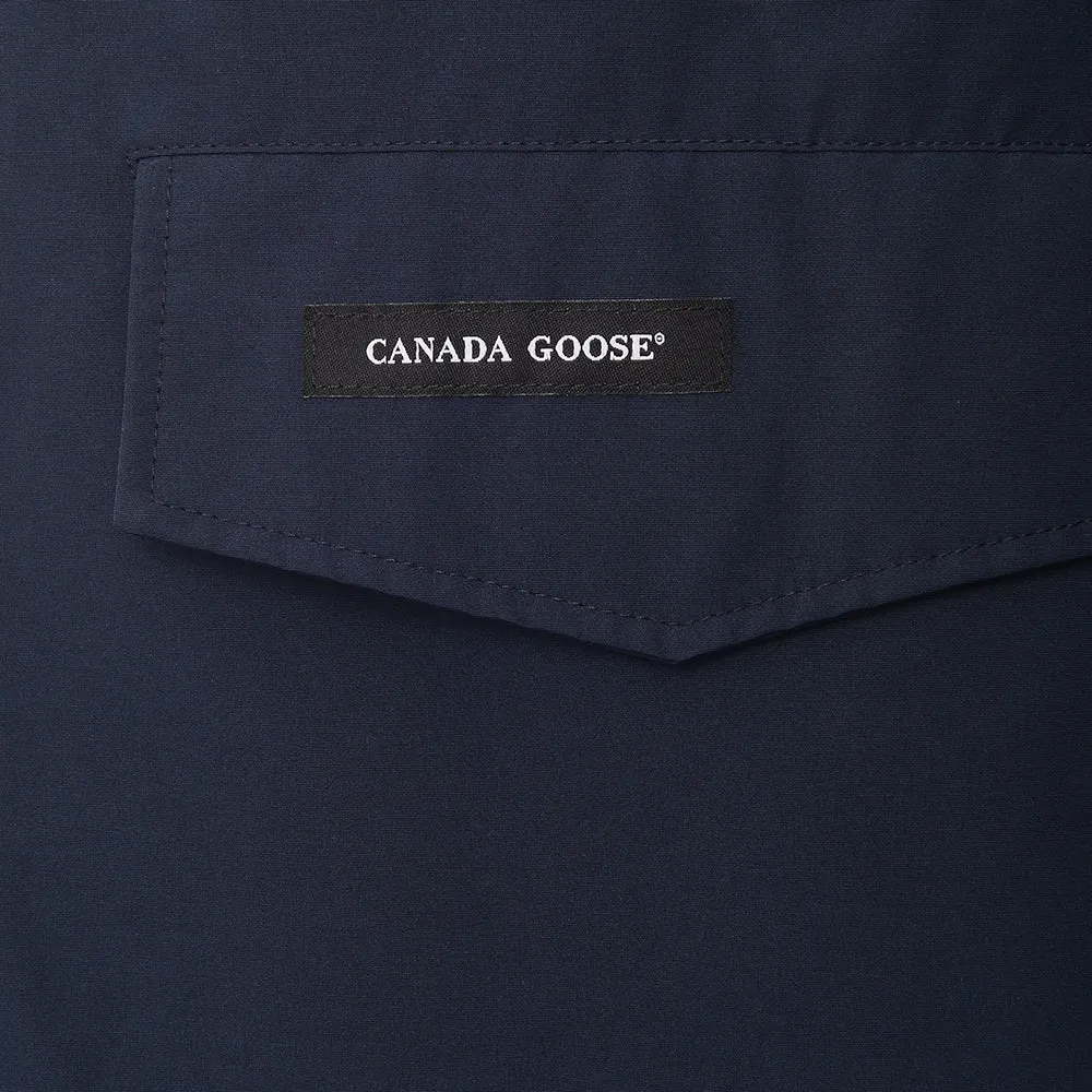 Mens Canada Goose Langford Parka in Navy