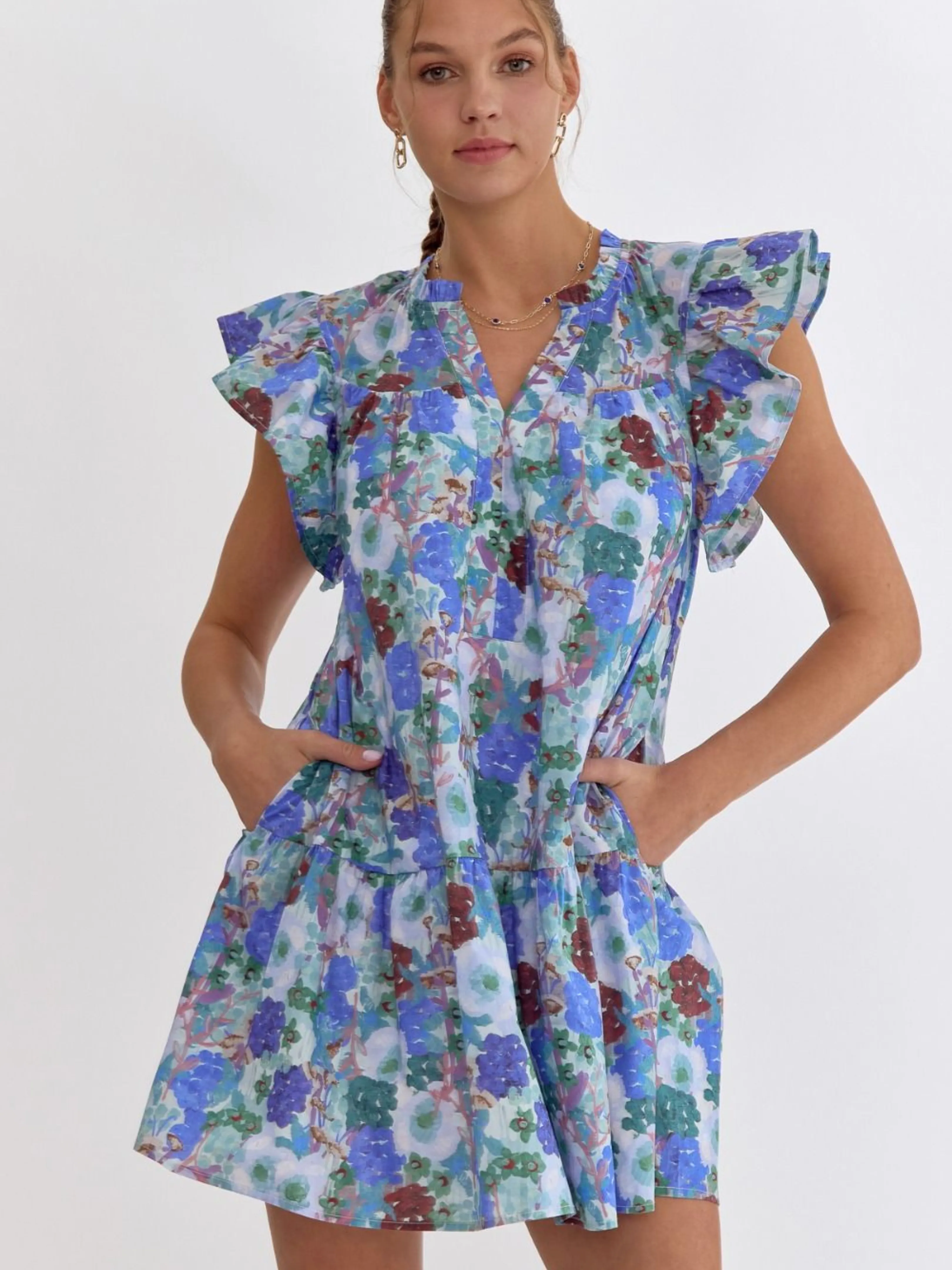 Morning Dew Floral Dress