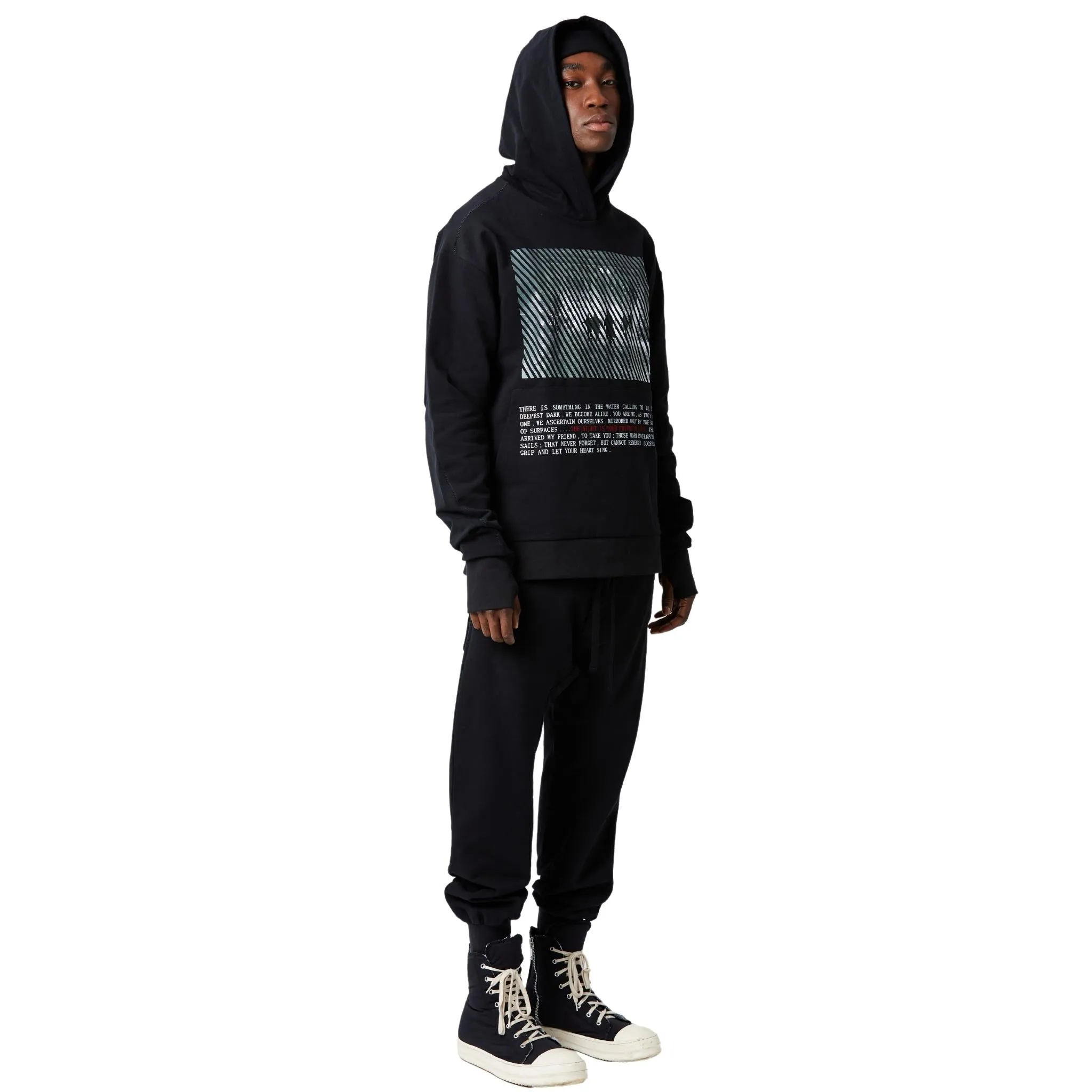 MS152 BLK HOODIE