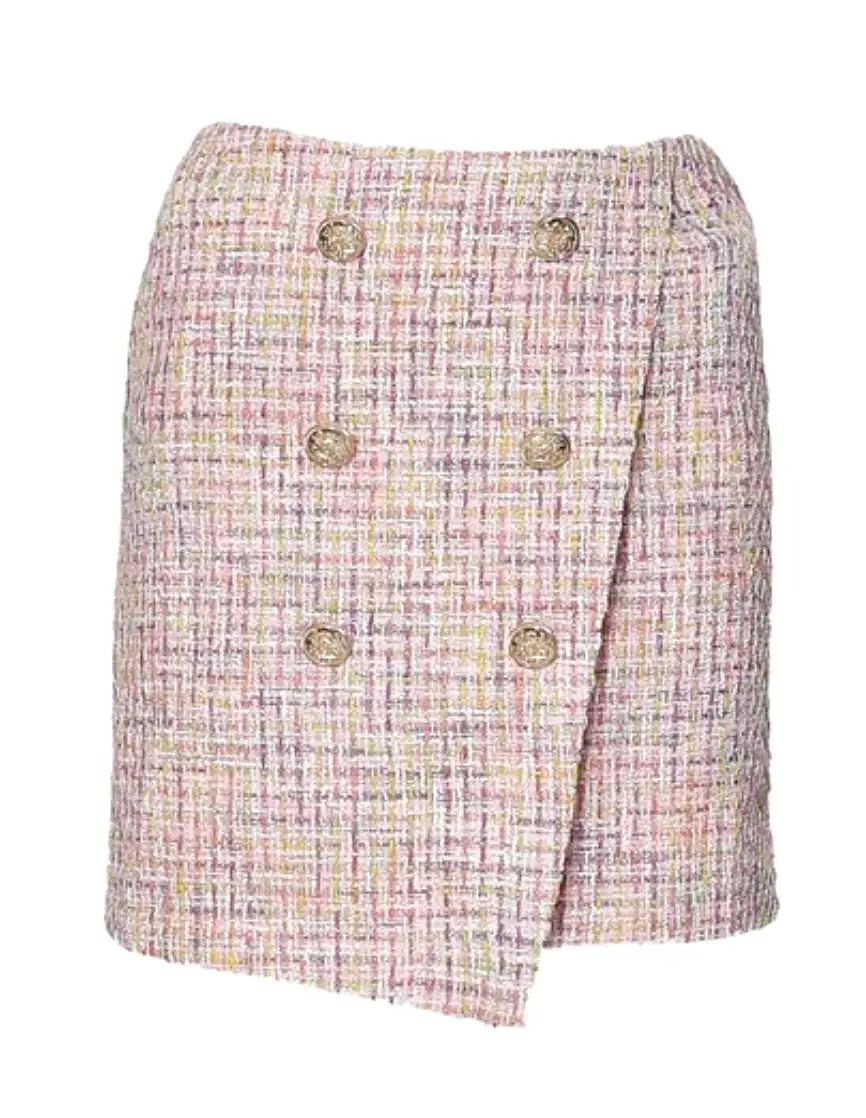 MULTI BOUCLE MINI SKIRT