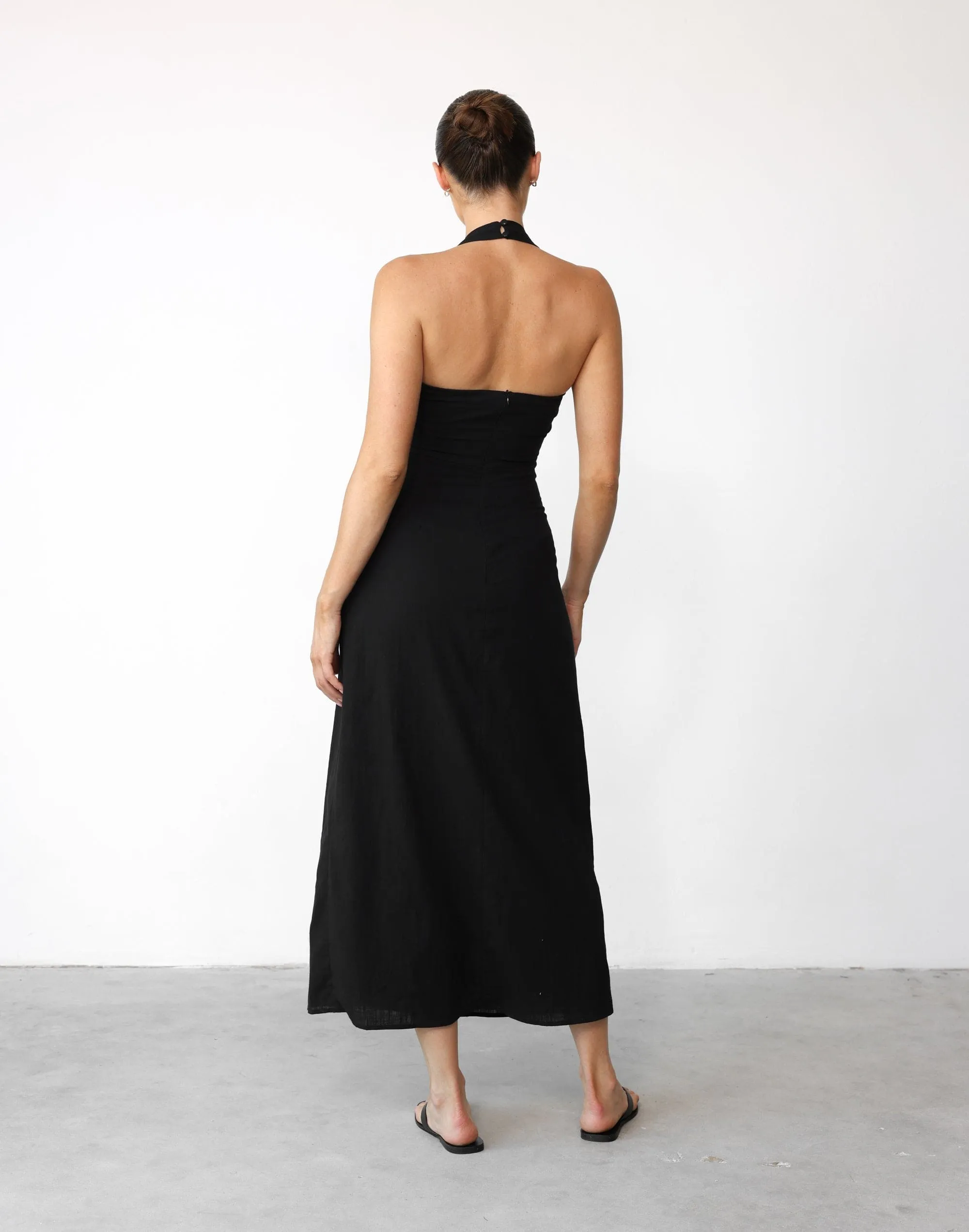 Nakia Maxi Dress (Black)