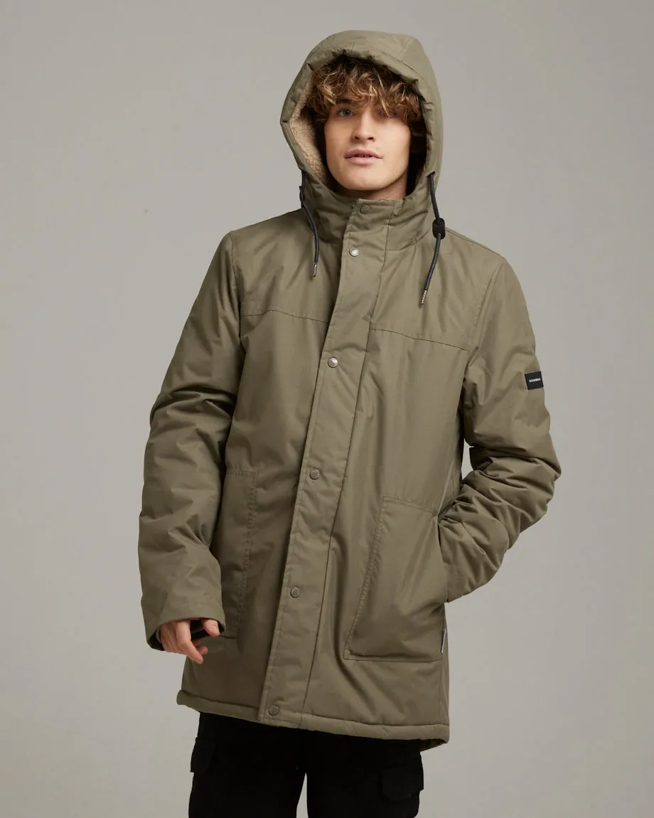 NEVADA MEN'S LONGLINE PARKA | KHAKI