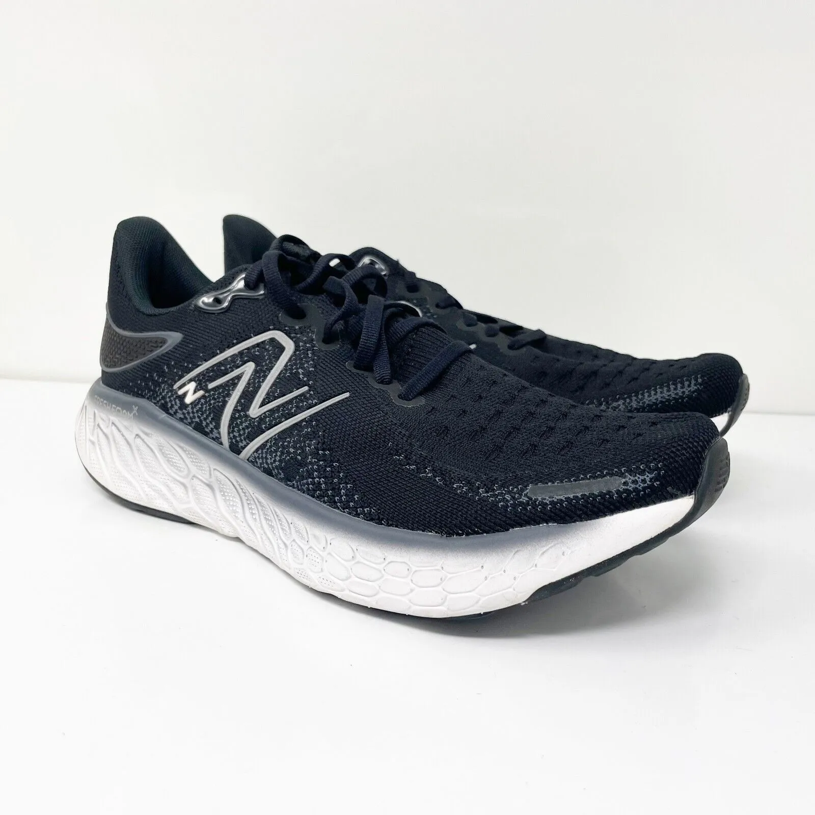 New Balance Mens FF 1080 V12 M1080B12 Black Running Shoes Sneakers Size 8.5 D