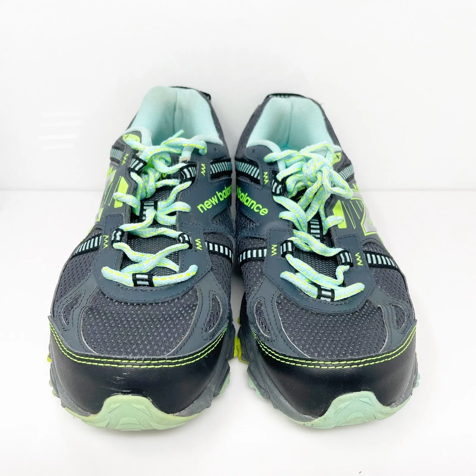 New Balance Womens 410 V4 WT410SS4 Gray Running Shoes Sneakers Size 8.5 D