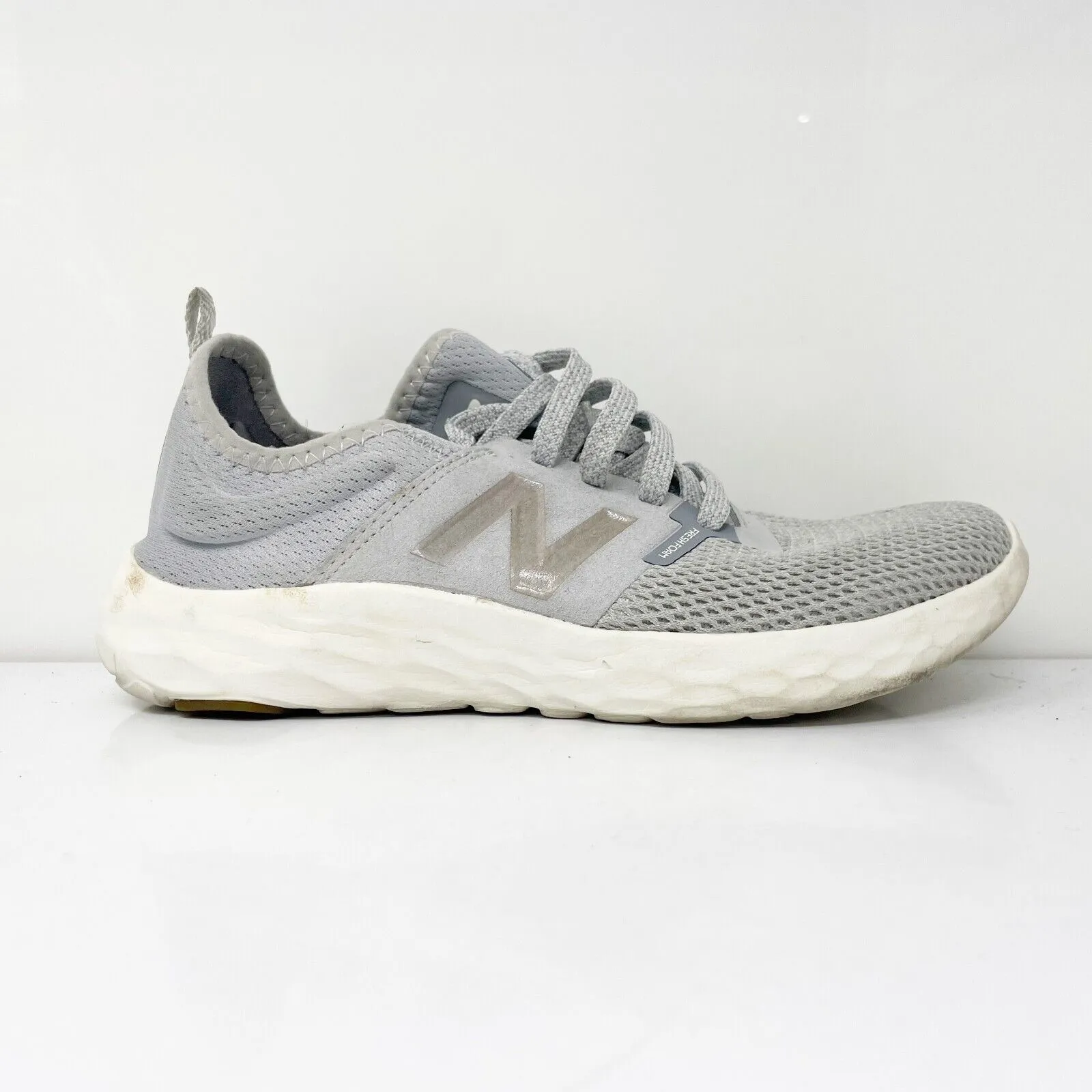 New Balance Womens Fresh Foam Sport V2 WSPTMG2 Gray Running Shoes Sneakers 8.5 D