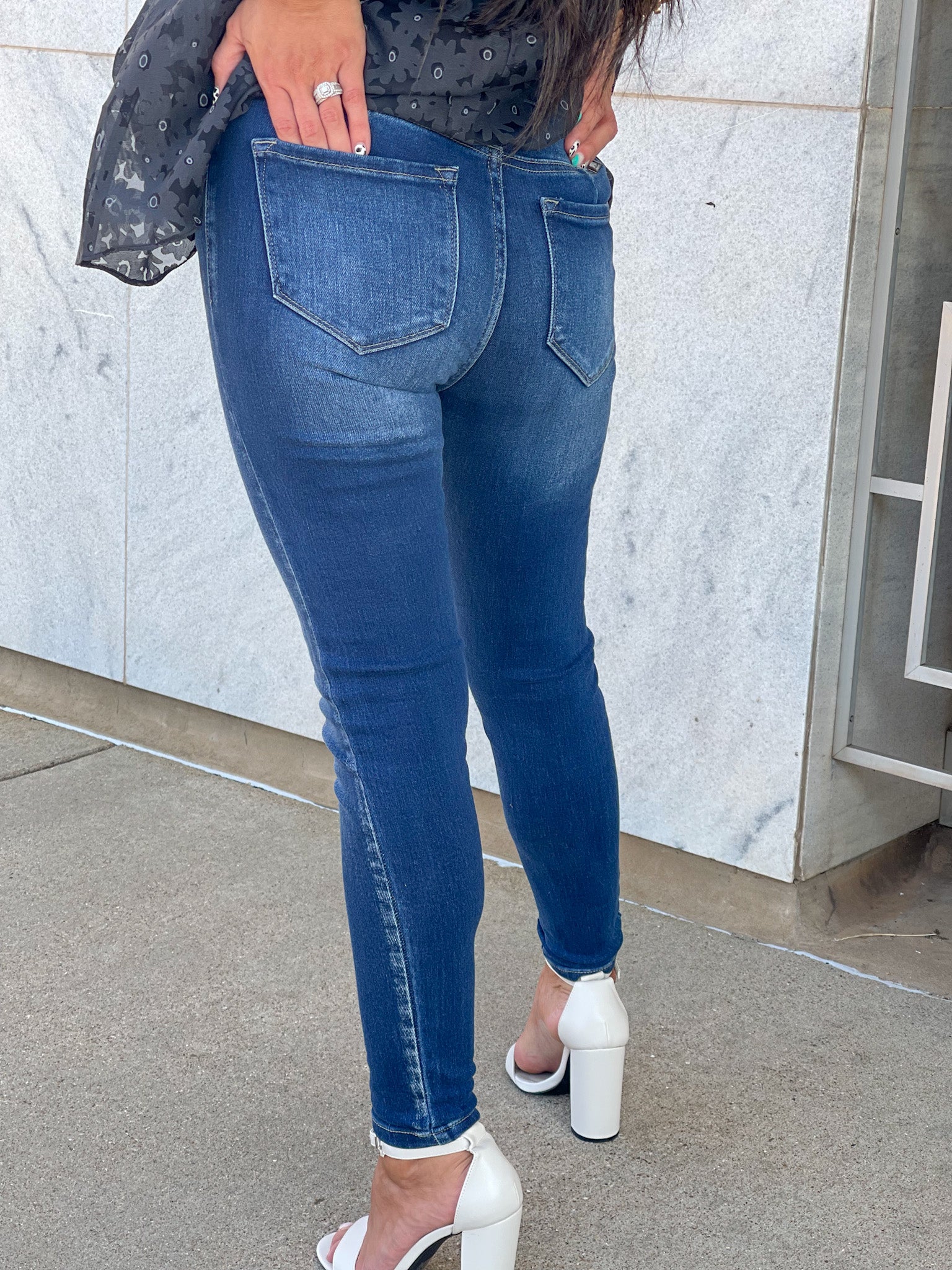 Nicole High Rise Super Skinny Jeans