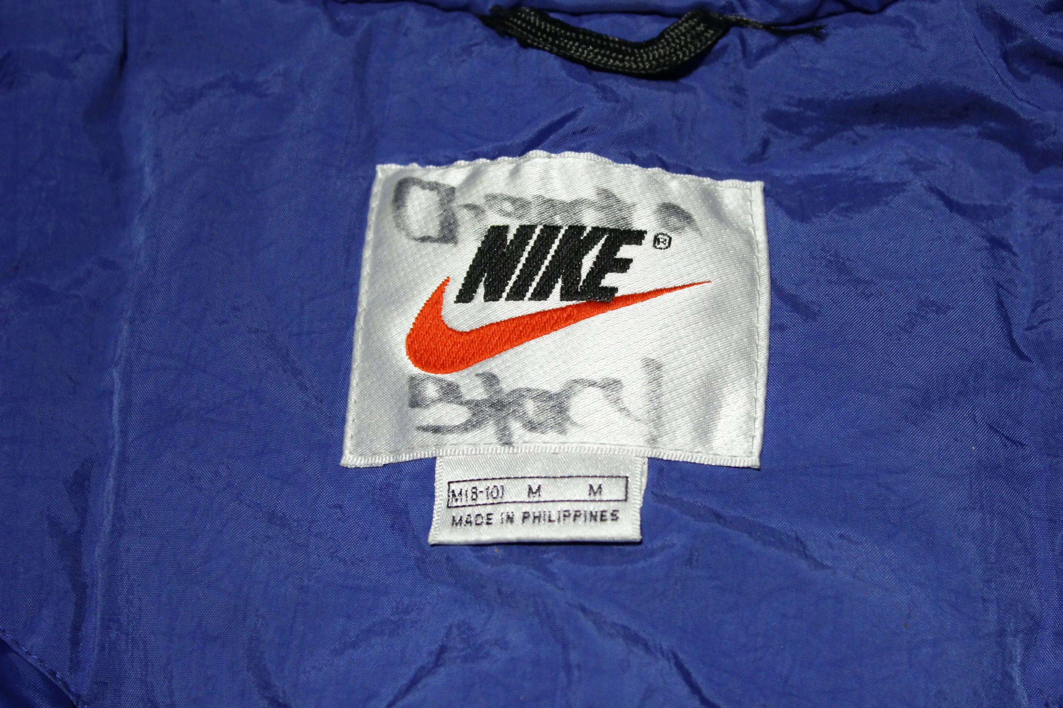 Nike 90s Hooded Parka Off Center Embroidered Swoosh Jacket