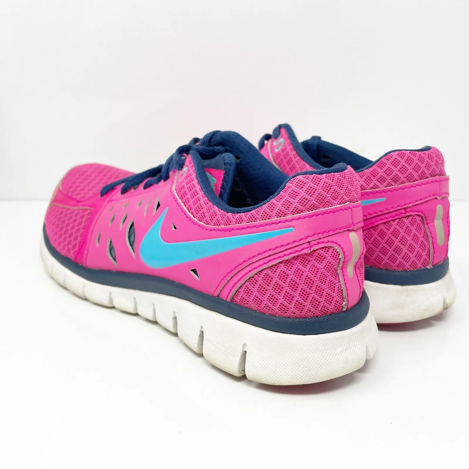 Nike Womens Flex 2013 Run 580440-601 Pink Running Shoes Sneakers Size 8