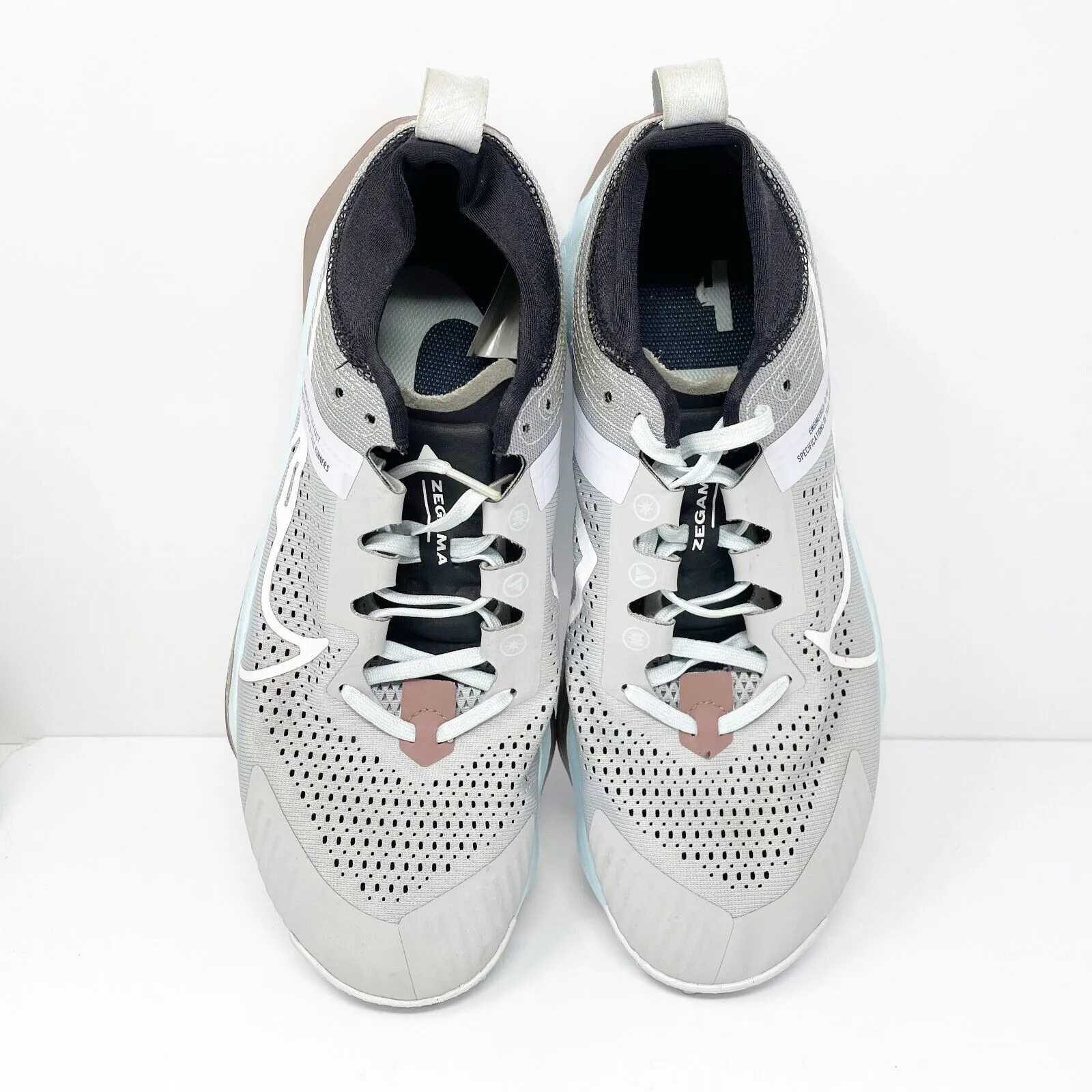 Nike Womens ZoomX Zegama DH0625-005 Gray Running Shoes Sneakers Size 11.5