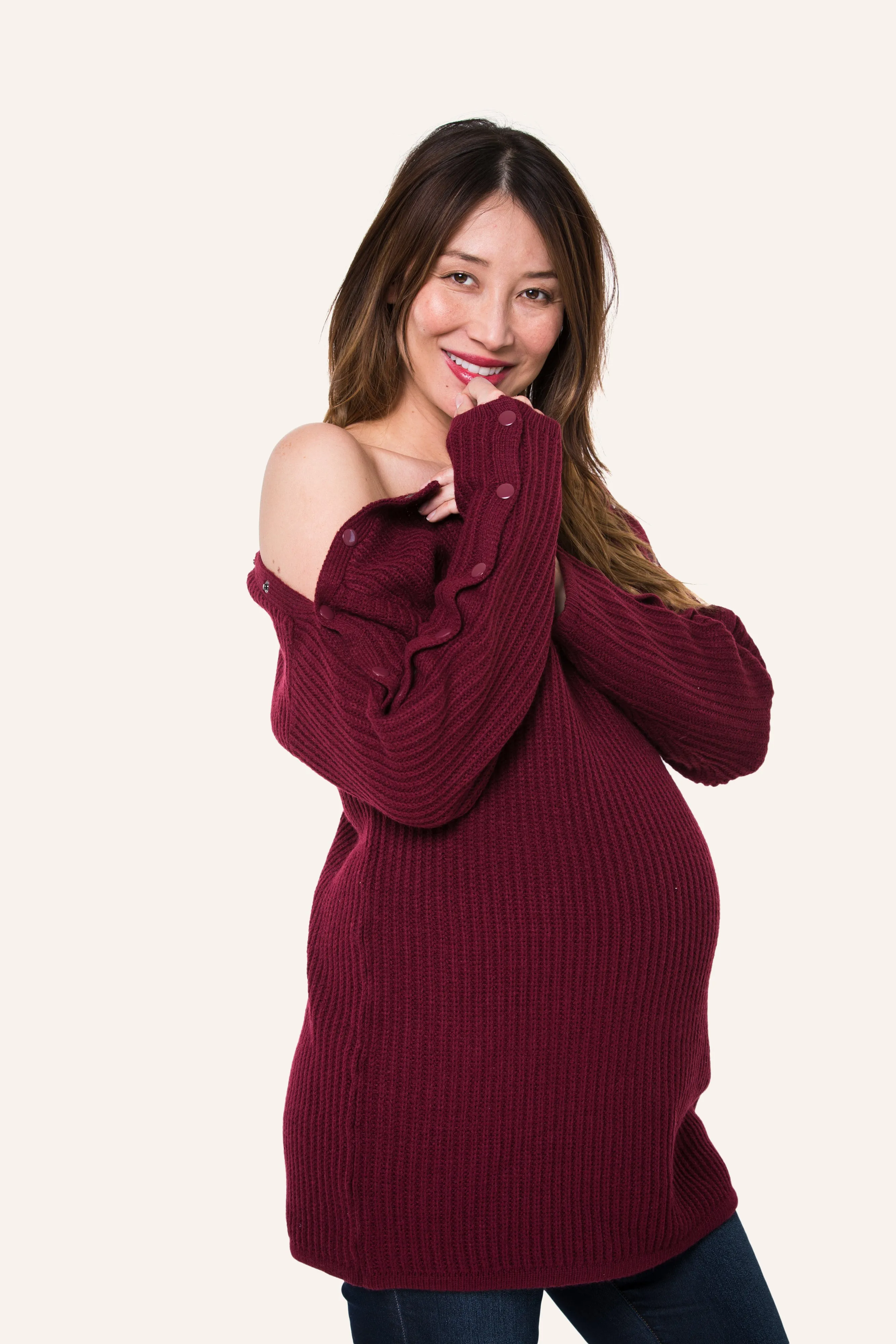 Odette Maternity + Nursing Sweater