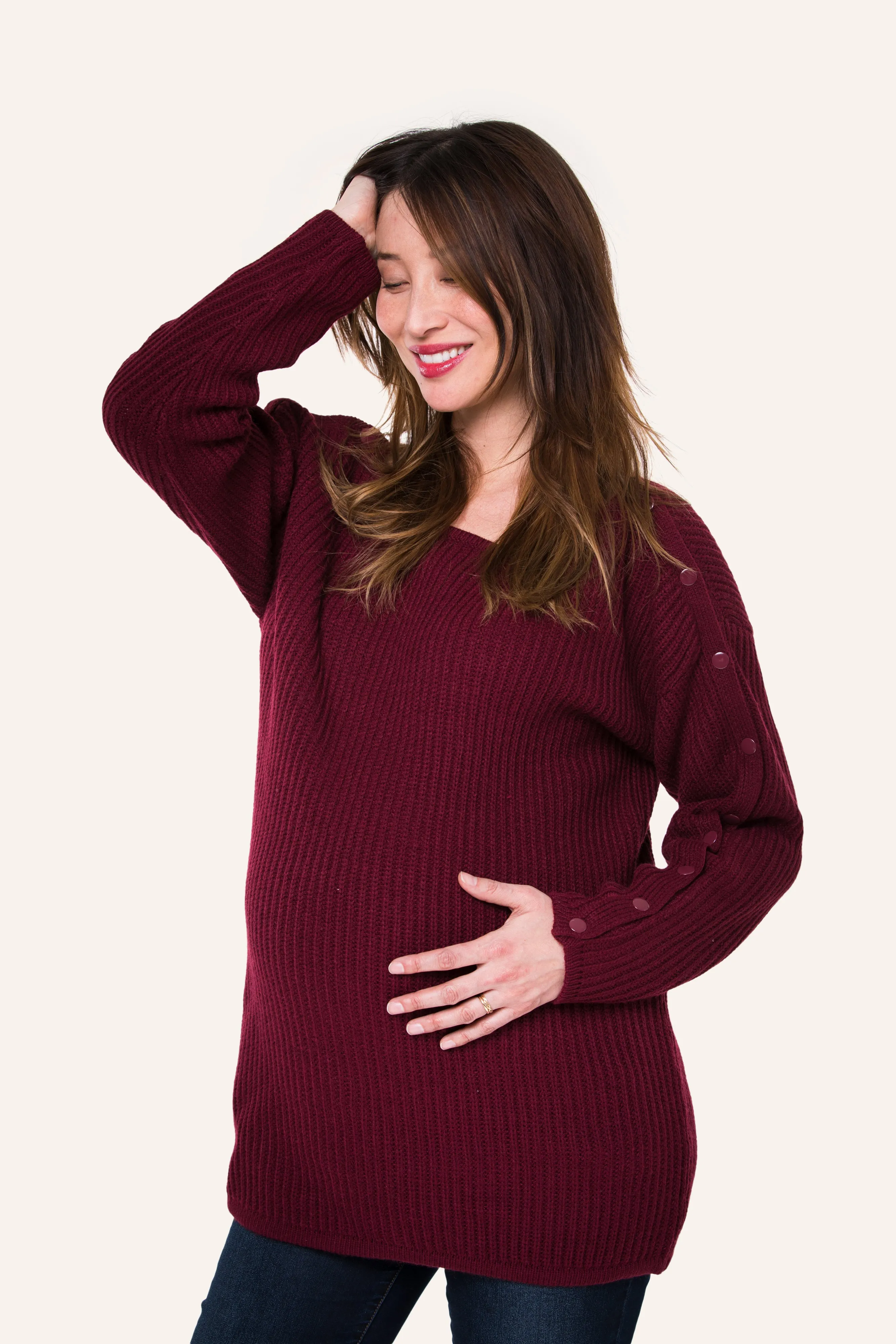 Odette Maternity + Nursing Sweater