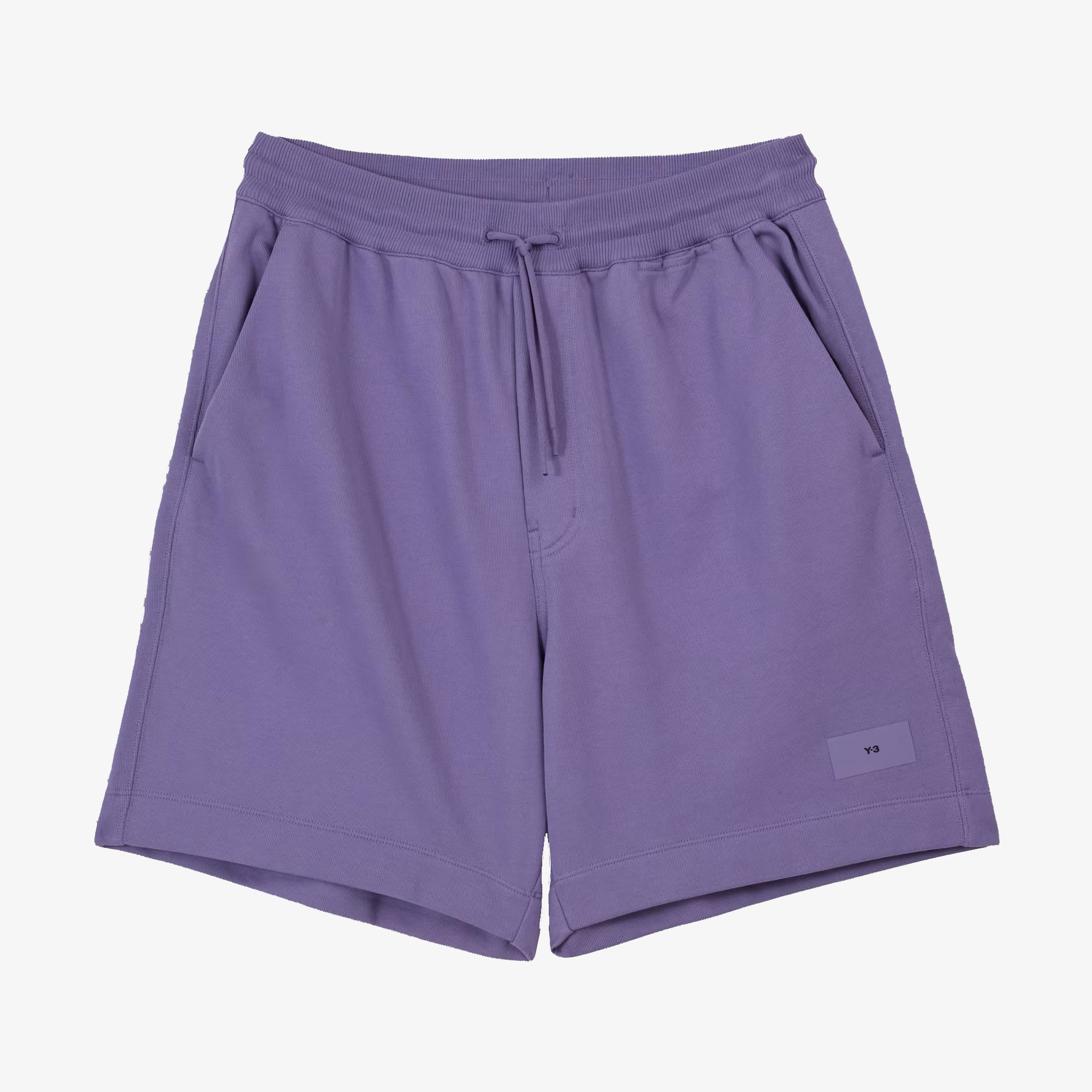 ORGANIC COTTON TERRY SHORTS 'TECH PURPLE'