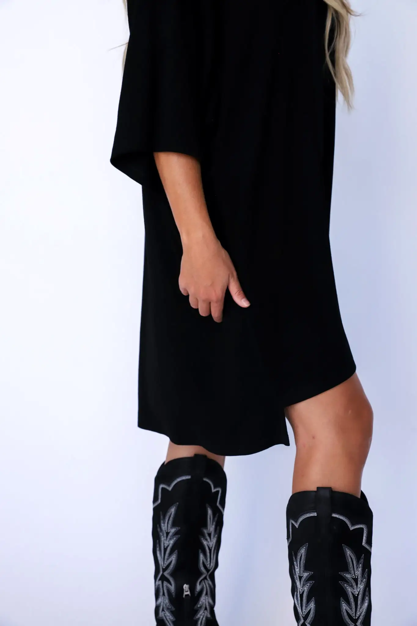 Out Of Pocket Dress Black