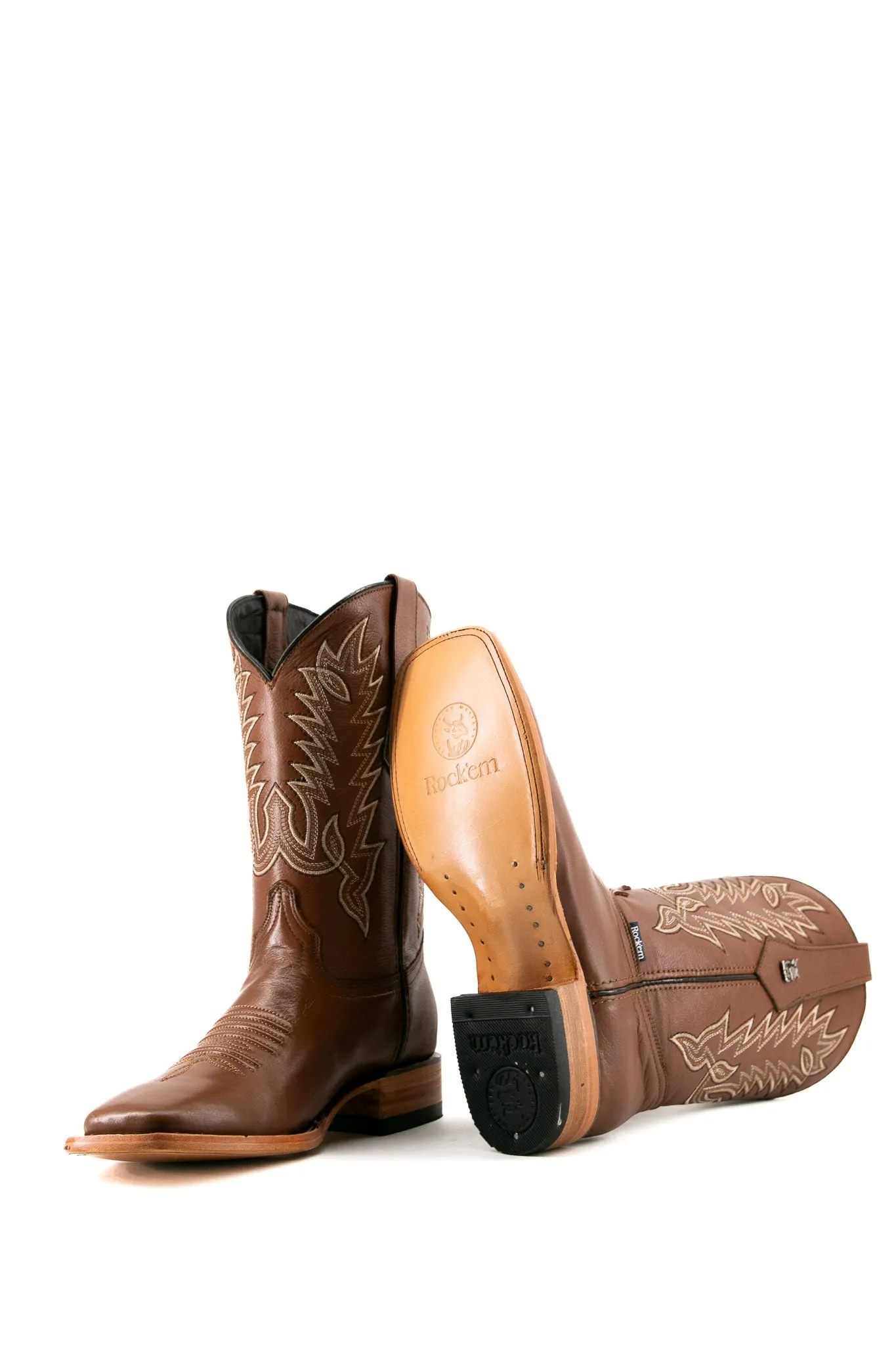 Palmitas Rainbow Square Toe Cowboy Boot