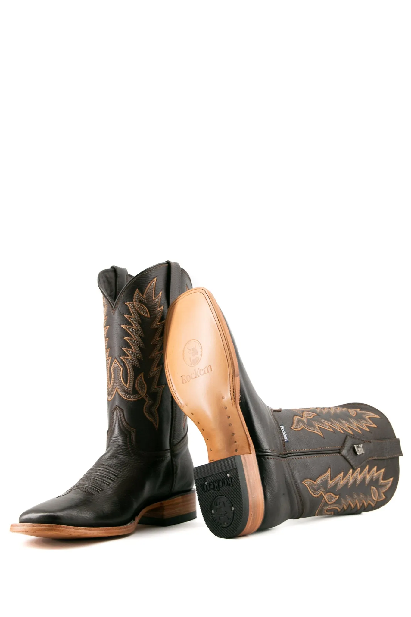 Palmitas Rainbow Square Toe Cowboy Boot