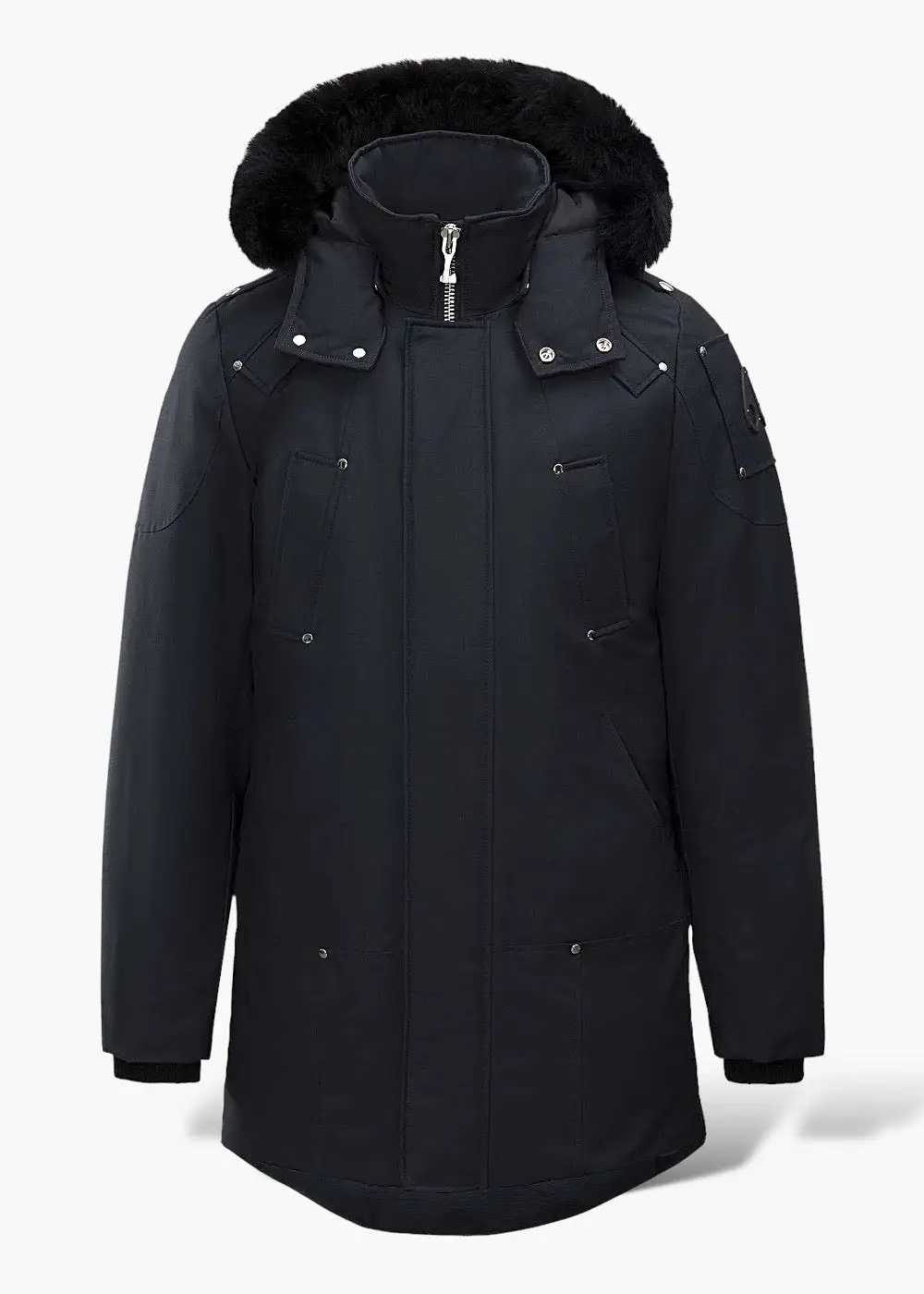 Parka Moose Knuckles Stirling bleu marine